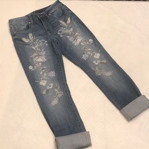 Seven7 embroidered jeans